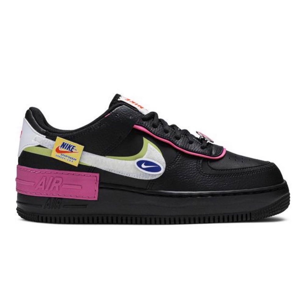 Limited Wmns AF1 SHADOW cosmic fuchsia 
•Size 8.5 
•removable patches